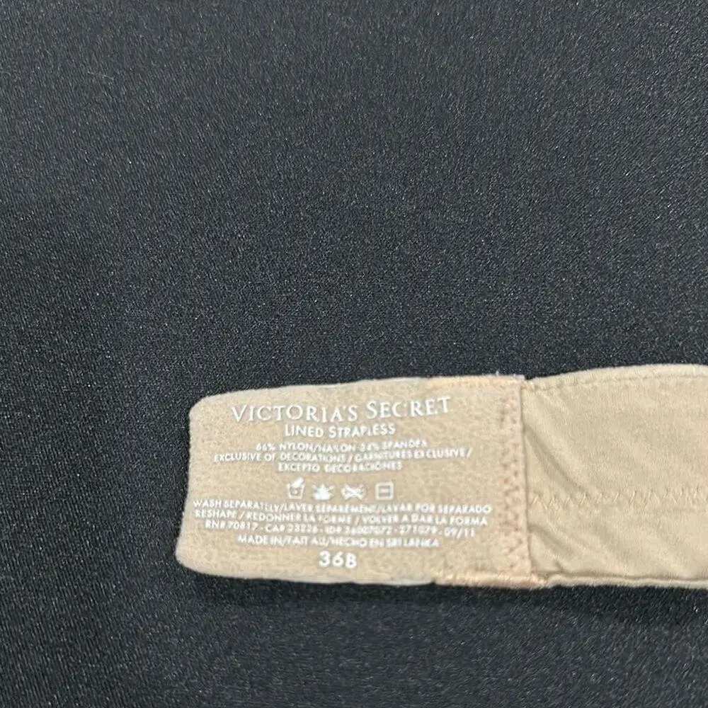 Victoria’s Secret Nude Lined Strapless 36B